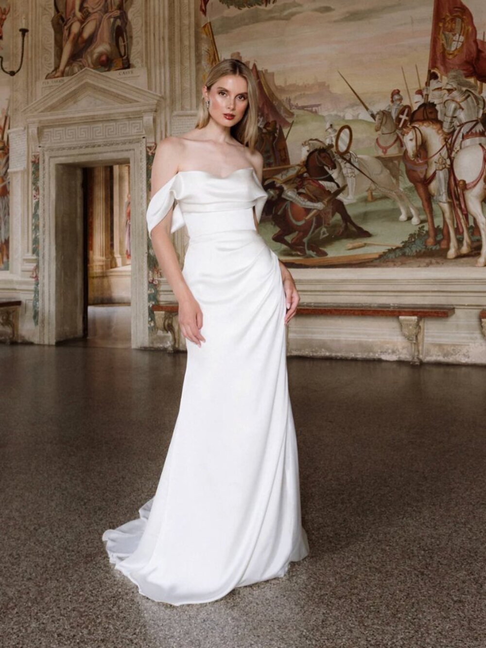 Aesling Satin Wedding Dress